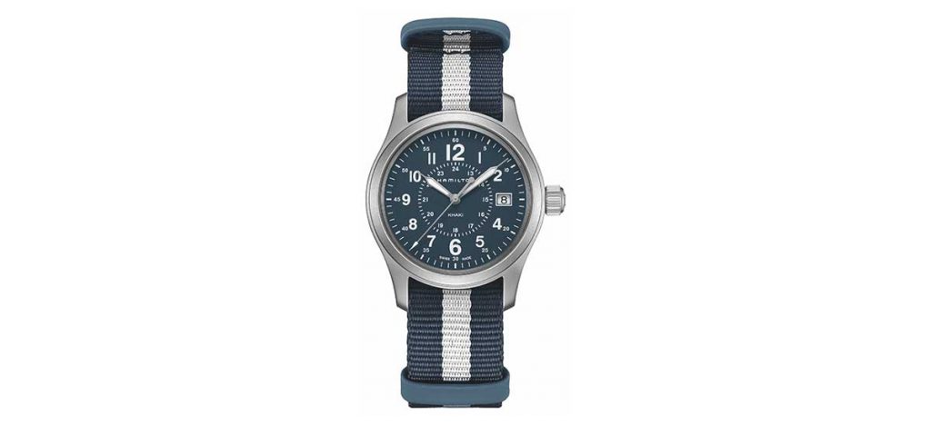 Hamilton Khaki Field Quartz 38mm Blue Dial (ref. H68201043)