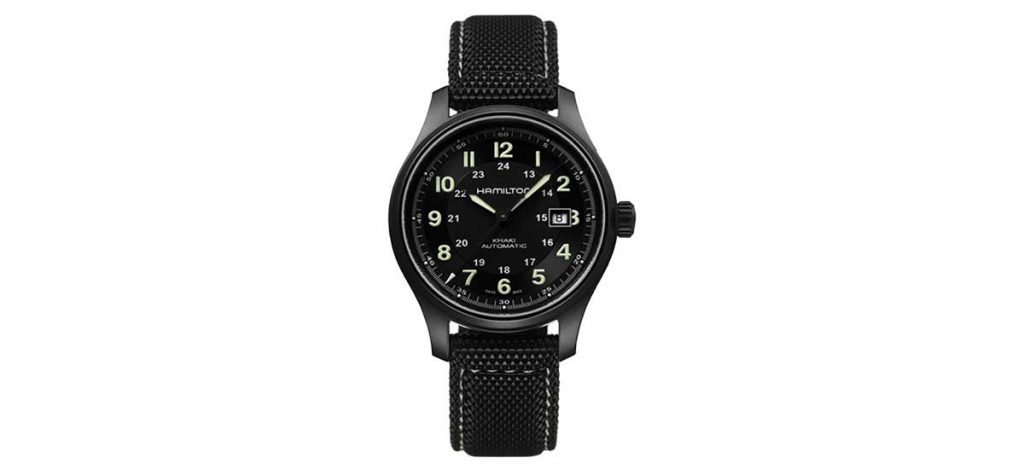 Hamilton Khaki Field Titanium Auto 42mm Black PVD (ref. H70575733)