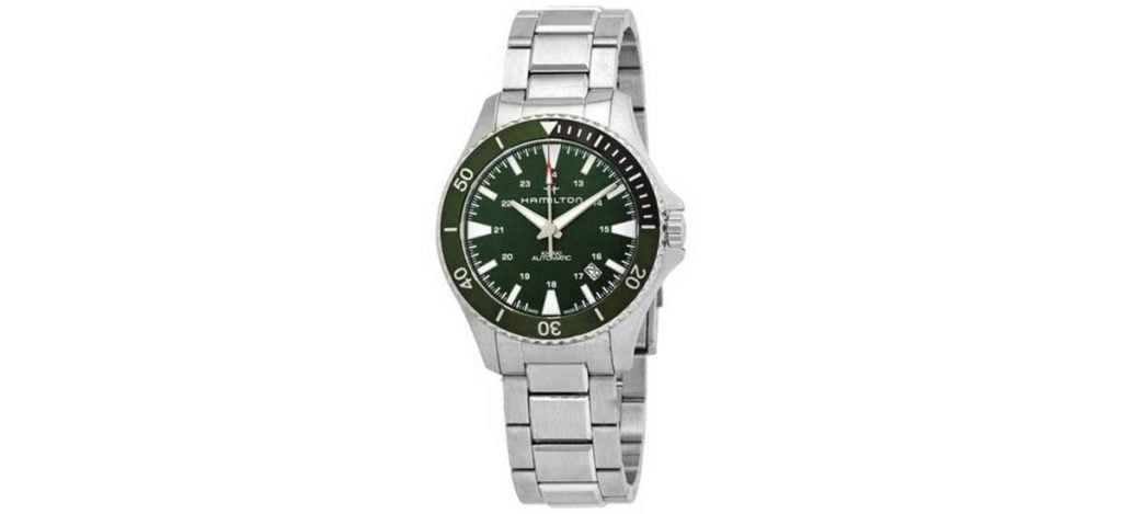 Hamilton Khaki Navy Scuba Auto Green Dial (ref. H82375161)