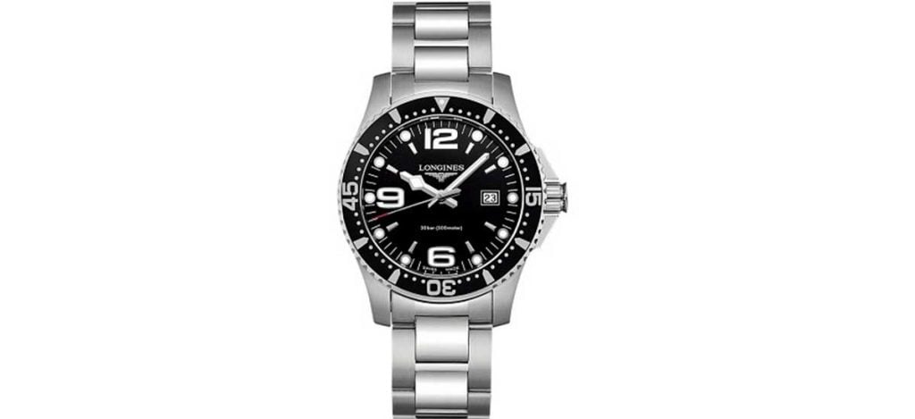 Longines Hydroconquest 39mm Quartz Black Dial (ref. L3.730.4.56.6)