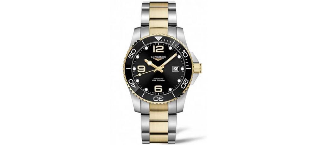 Longines Hydroconquest 41mm Two-Tone Black Gold (ref. L3.781.3.56.7)