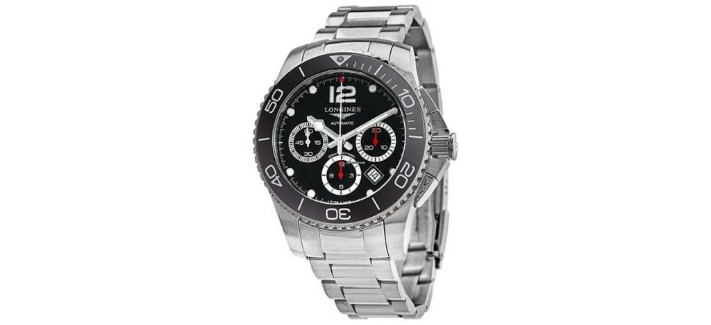 Longines Hydroconquest Chronograph 43mm Black Dial (ref. L3.883.4.56.6)