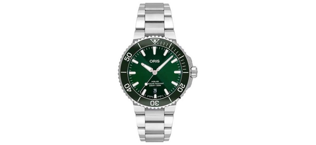 Oris Aquis Date Green Dial (ref. 01 733 7766 4157-07 8 22 05PEB)