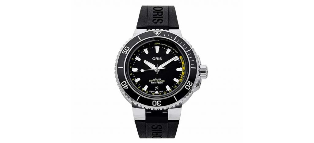 Oris Aquis Depth Gauge (ref. 01 733 7755 4154-Set RS)