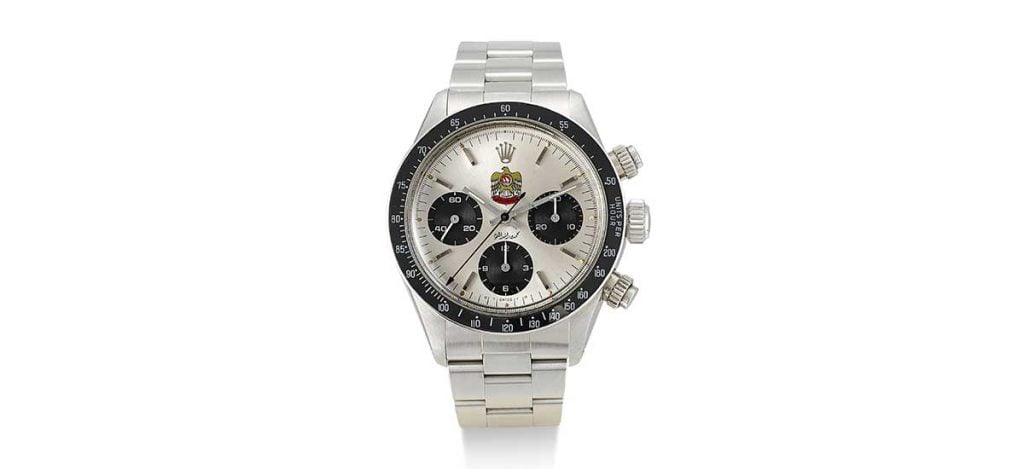 Rolex Daytona 6265 United Arab Emirates Desert Eagle Coat of Arms