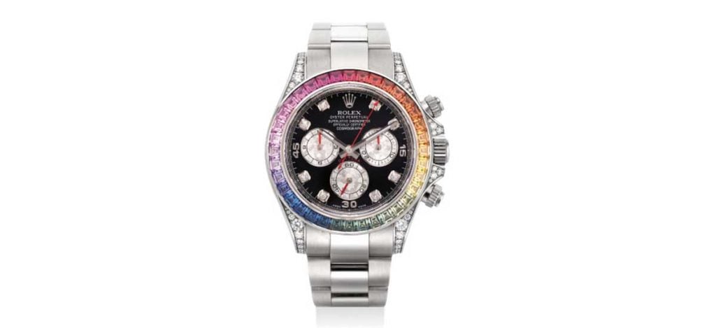 Rolex Daytona White Gold Rainbow 116599RBOW