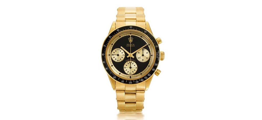 Rolex Daytona Yellow Gold 6263 Paul Newman Dial