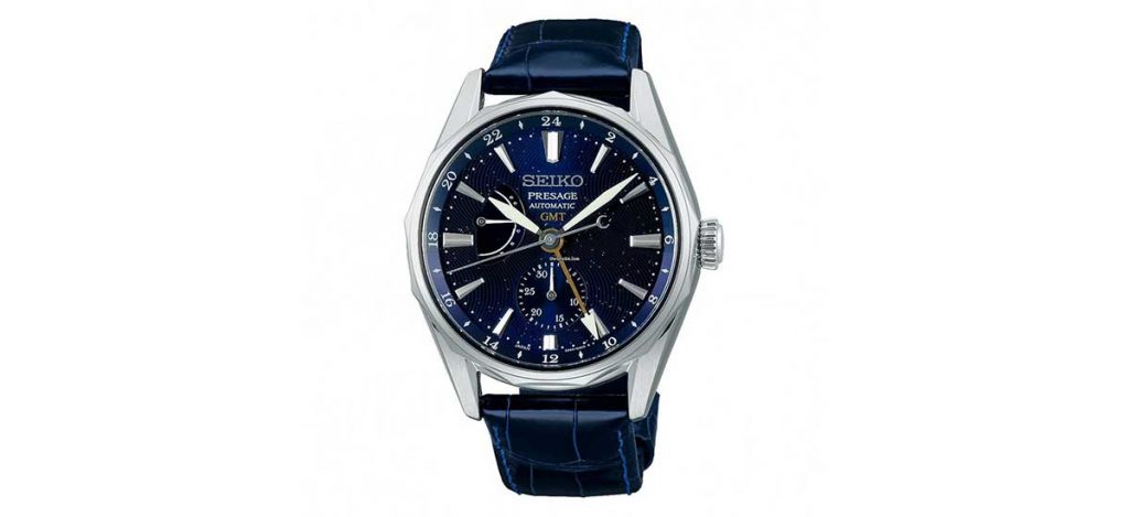 SEIKO PRESAGE OCEAN TRAVELER GMT SARF013