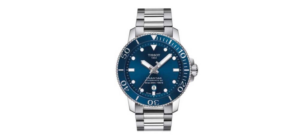 Tissot Seastar 1000 Powermatic 80 Blue Dial
(ref. T120.407.11.041.03)