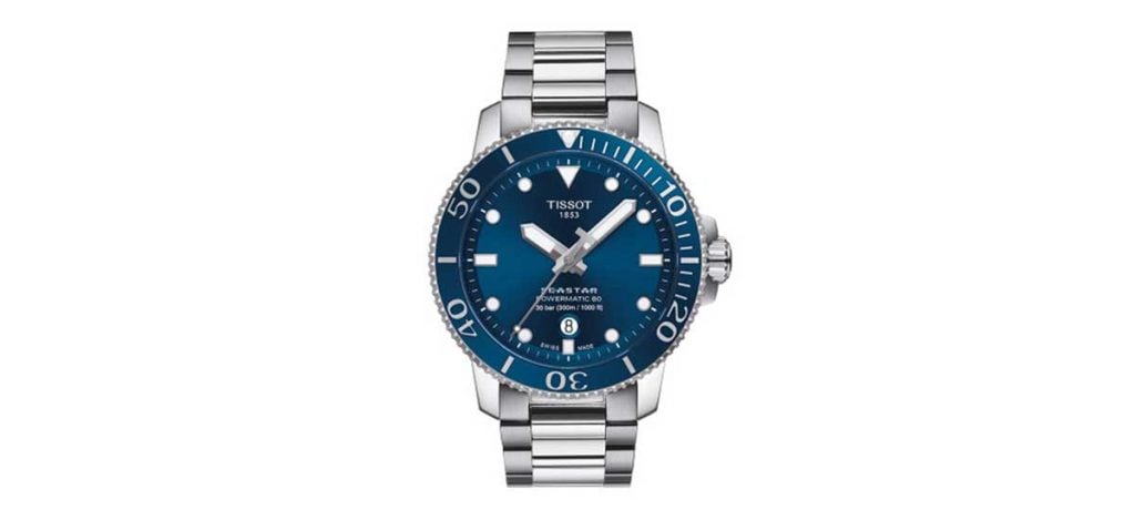 Tissot Seastar 1000 Powermatic 80 Blue Dial 
(ref. T120.407.11.041.03)