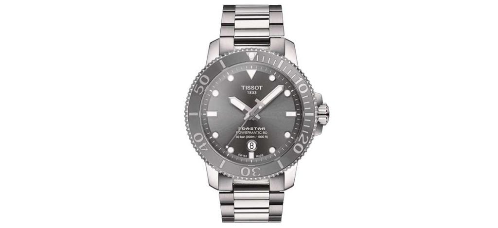 Tissot Seastar 1000 Powermatic 80 Light Gray
(ref. T120.407.11.081.01)
