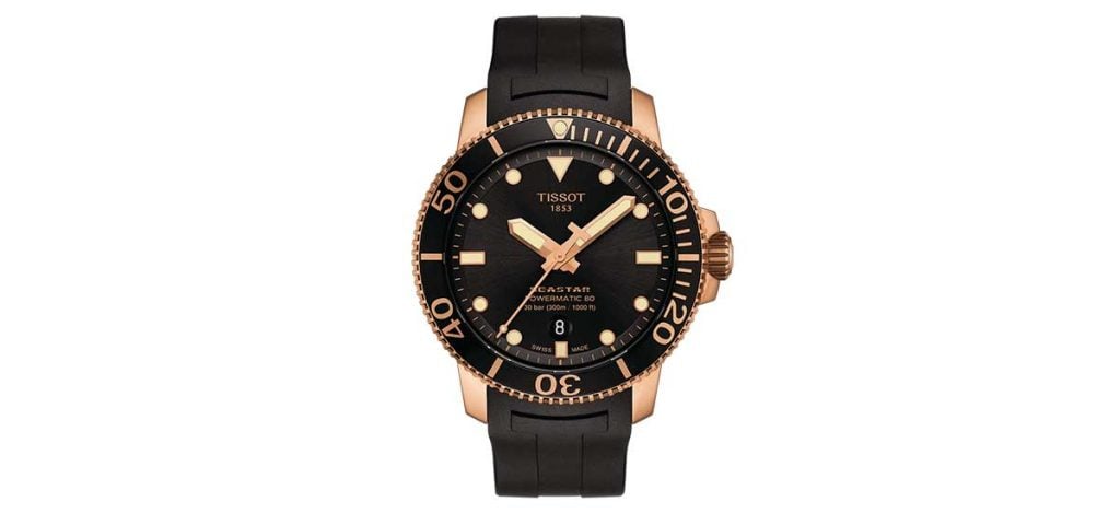  Tissot Seastar 1000 Powermatic 80 Rose Gold (ref. T120.407.37.051.01)