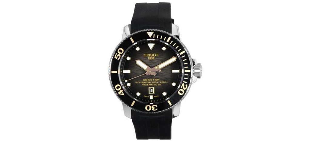 Tissot Seastar 2000 Professional Black and Gold
(ref. T120.607.17.441.01)