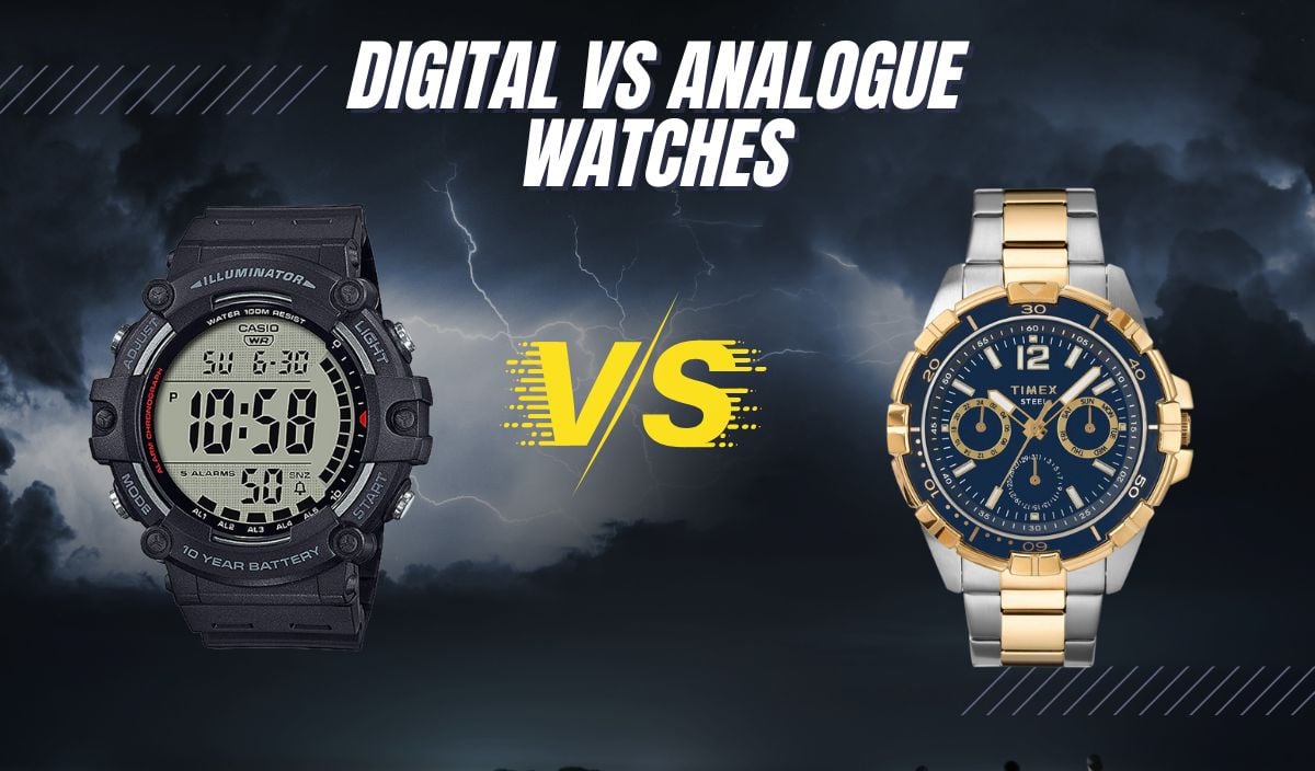 digital vs analogue watches