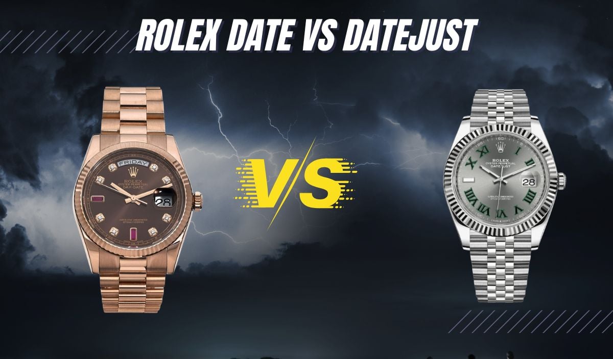 rolex date vs datejust