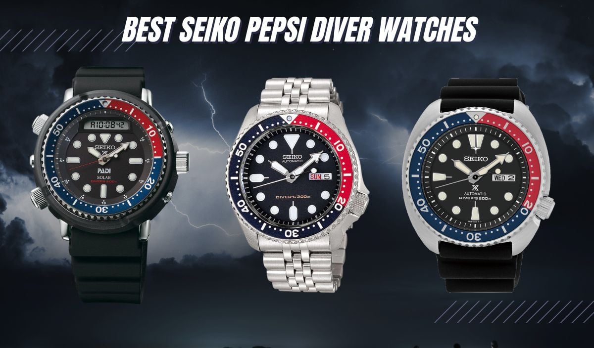 BEST Seiko Pepsi Diver Watches