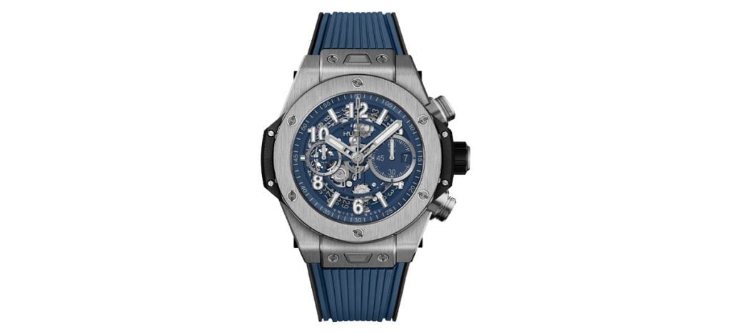 Hublot Big Bang Unico Titanium Blue 44mm (ref. 421.NX.5170.RX)