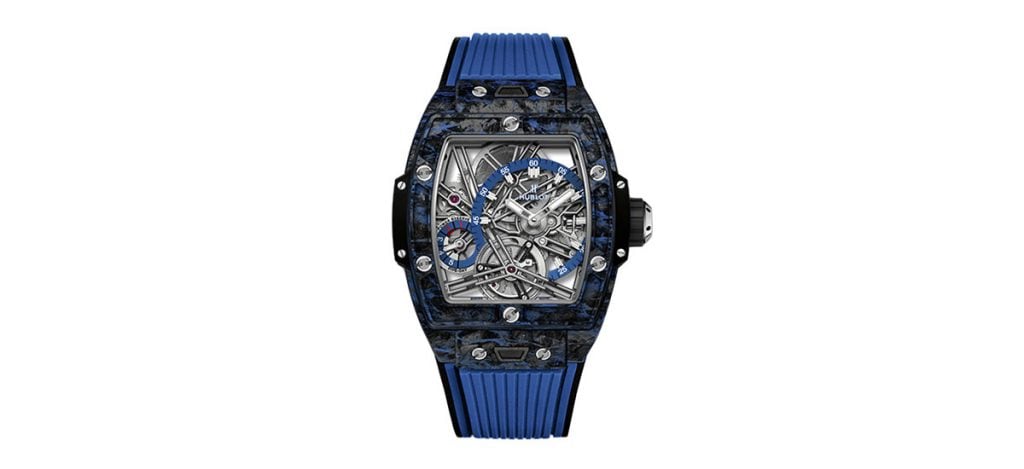 Hublot Spirit of Big Bang Tourbillon Carbon Blue (ref. 645.QL.7117.RX)