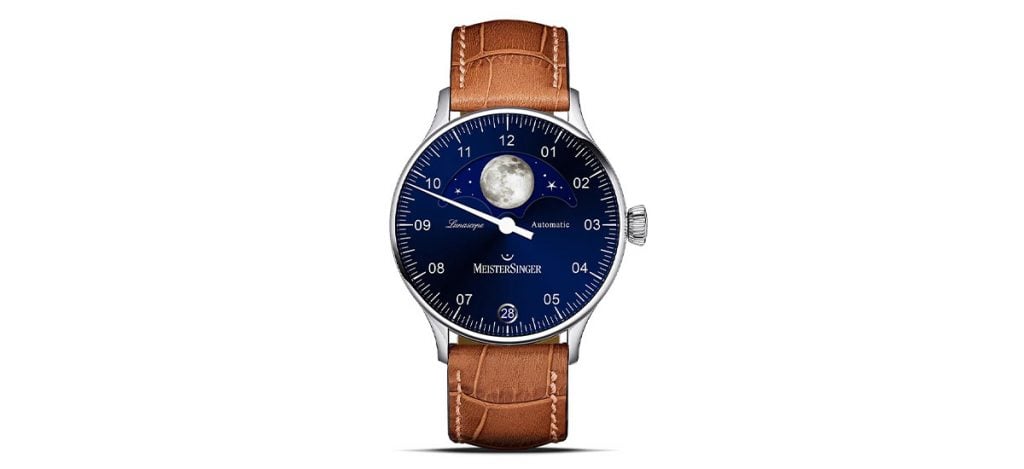 MeisterSinger Lunascope Sunburst Blue/Gold (ref. LS908G)