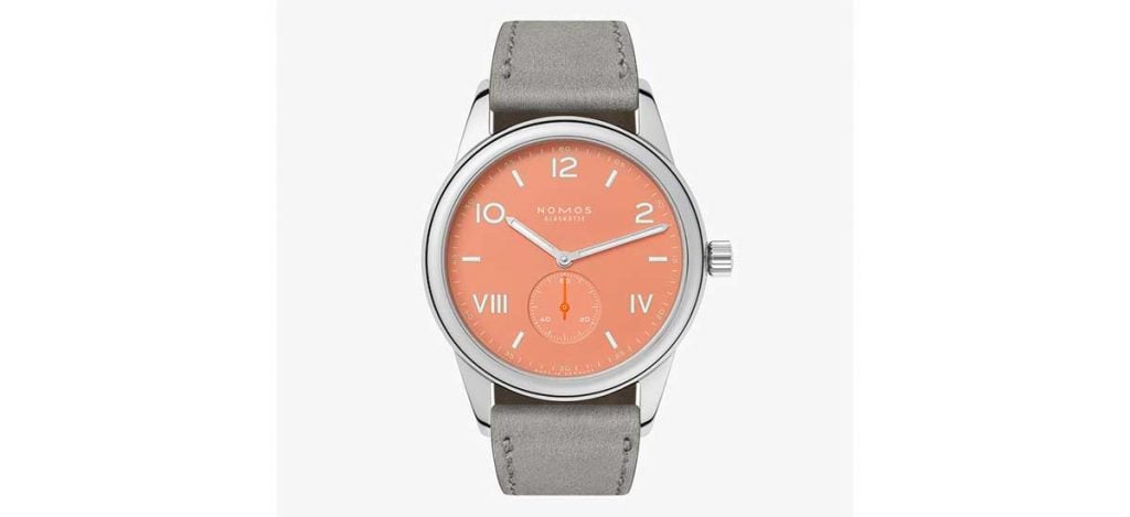 NOMOS Club Campus 38 Cream Coral (ref. 725)