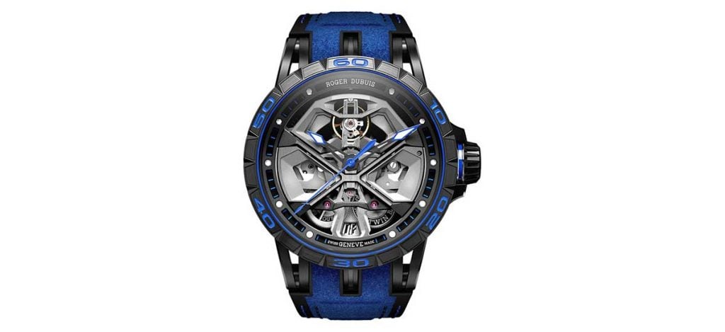 Roger Dubois Excalibur Spider Huracán Black DLC Titanium 45mm