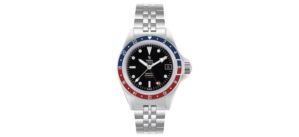 Yema Superman 500 GMT Pepsi Bezel (ref. YGMT22B39-AMS1)