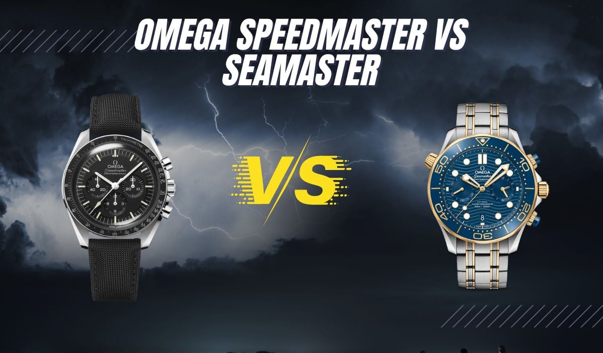 omega speedmaster vs seamaster