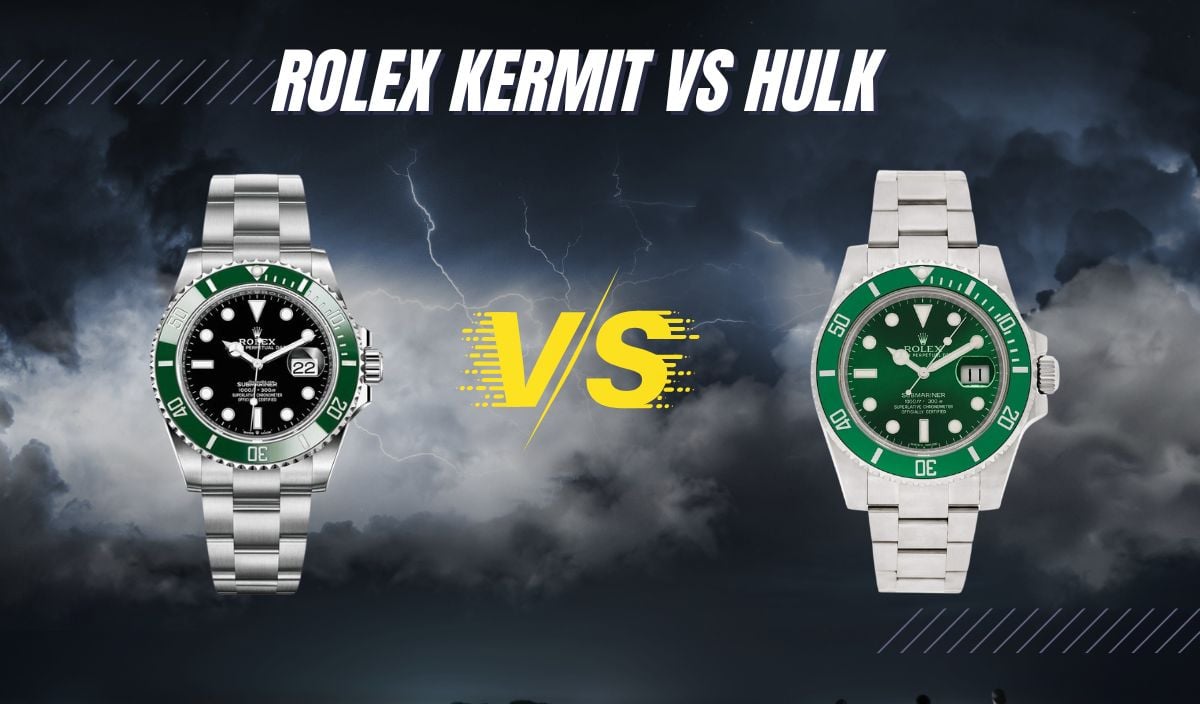 rolex kermit vs hulk