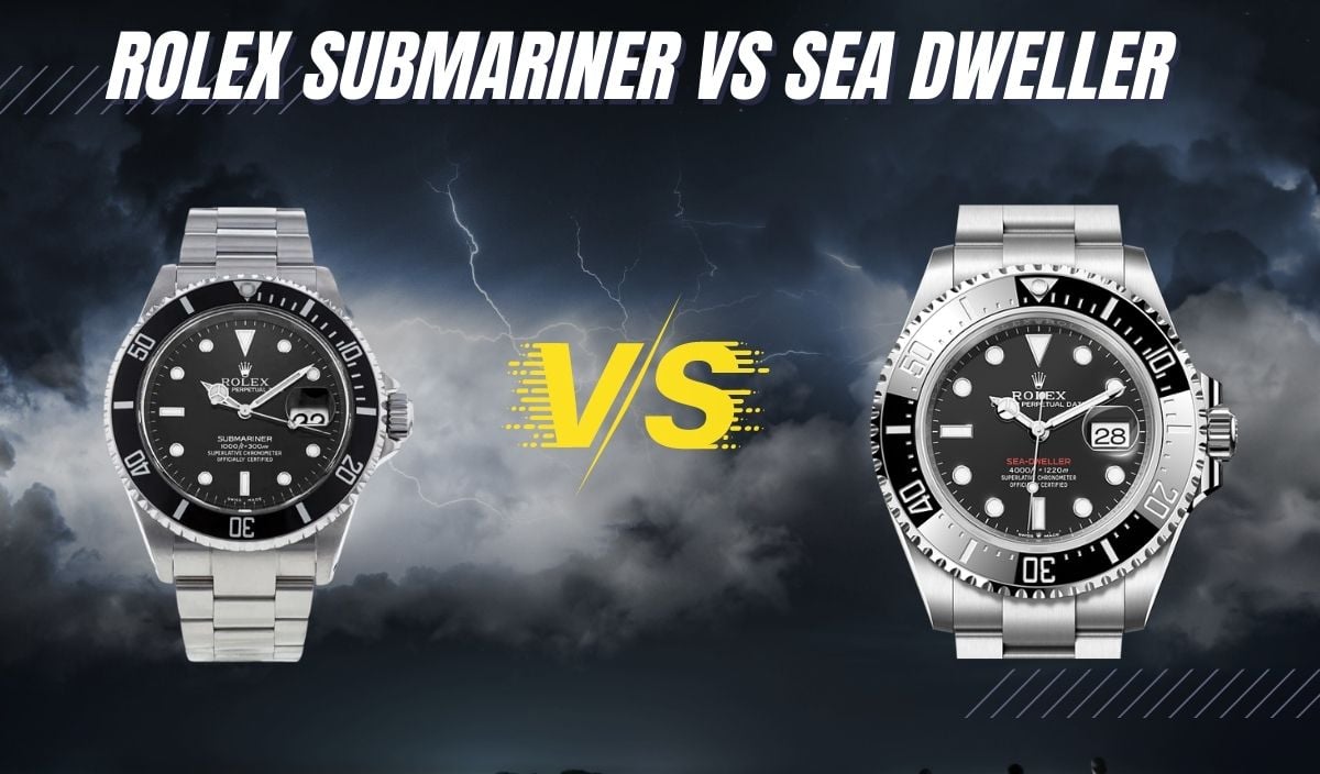 rolex submariner vs sea dweller