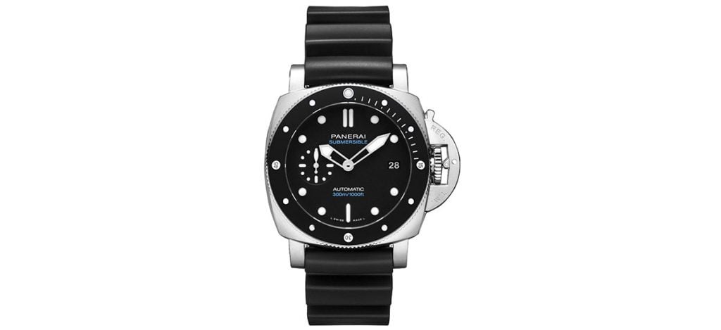 1. Panerai Submersible Steel Black Dial (ref. PAM02683)