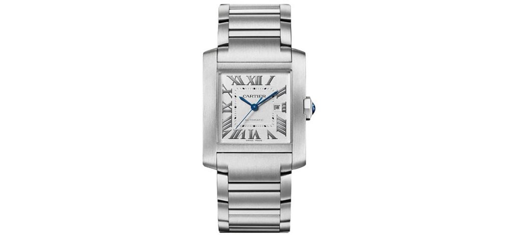 10.Cartier Tank Française Large (ref. WSTA0067)