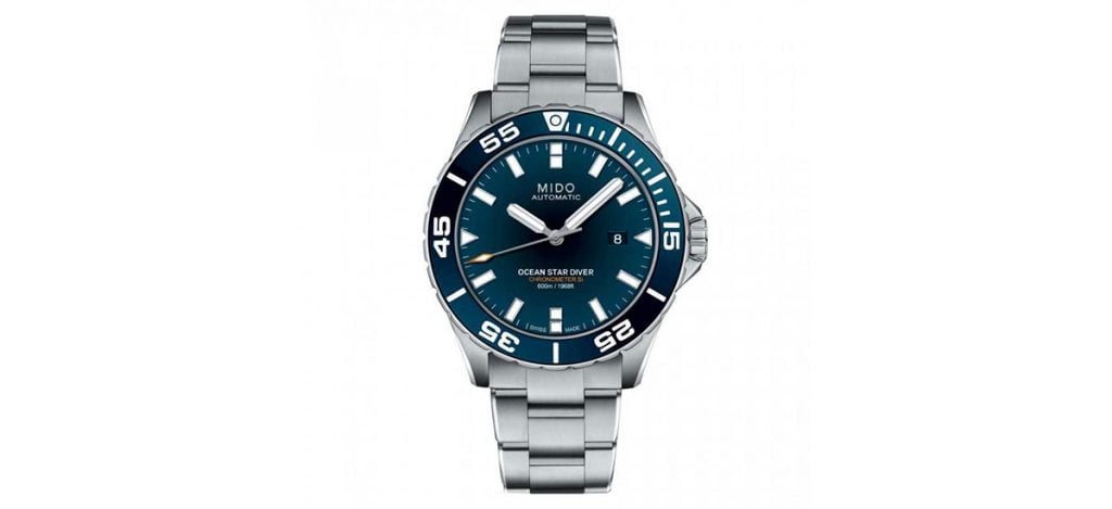 11.  MIDO OCEAN STAR 600 CHRONOMETER REF. M026.608.11.041.01