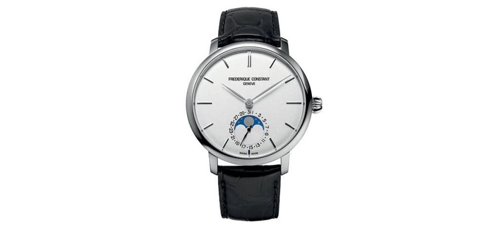 12. Frederique Constant Slimline Moonphase Manufacture (ref. FC-705S4S6)