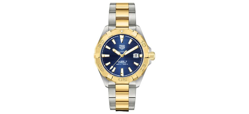 12. TAG Heuer Aquaracer Two Tone (ref. WBD2120.BB0930)