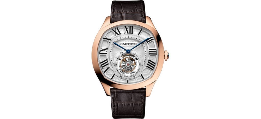 15. Cartier Drive Flying Tourbillon (ref. W4100013)