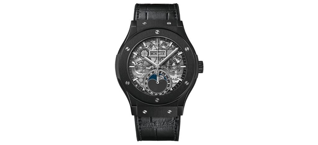 21. Hublot Classic Aerofusion Moonphase Black Magic (ref. 547.CX.0170.LR)