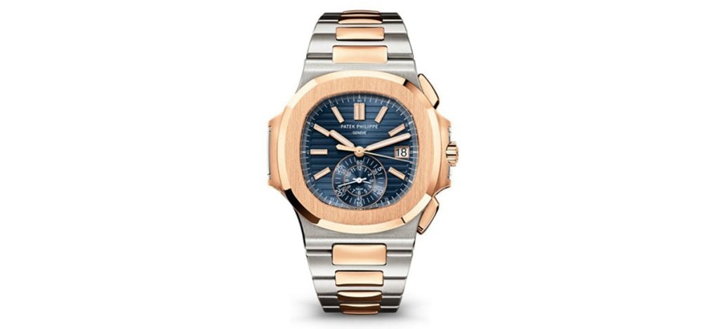 3. Patek Philippe Nautilus Chronograph Two Tone (ref. 5980/1AR)