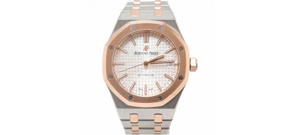  4. Audemars Piguet Royal Oak Two Tone (ref.15450SR.OO.1256SR.01)