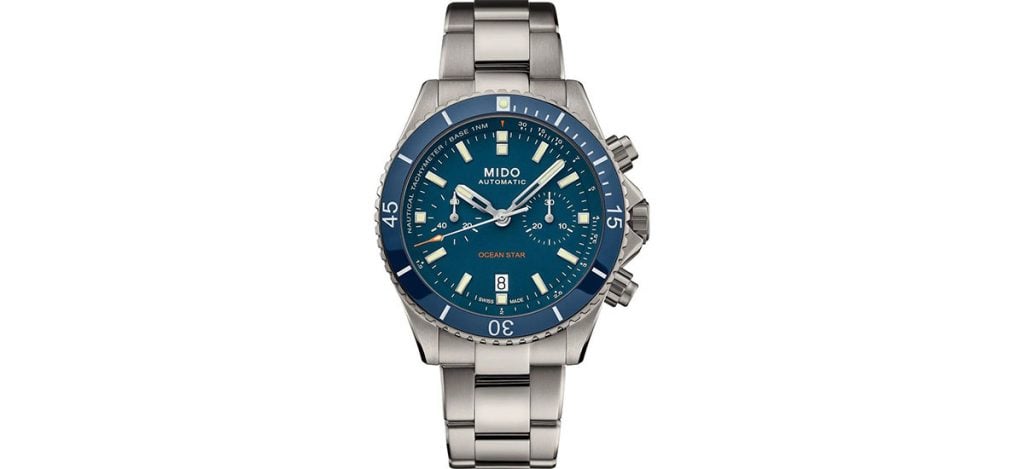 4.   MIDO OCEAN STAR CHRONOGRAPH REF. M026.627.44.041.00