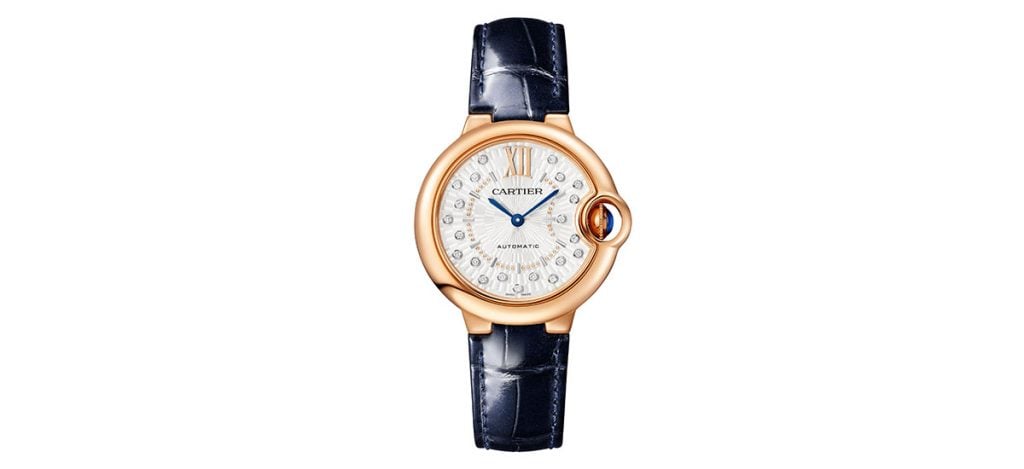 Cartier Ballon Bleu Rose Gold Diamond Dial (ref. WGBB0052)