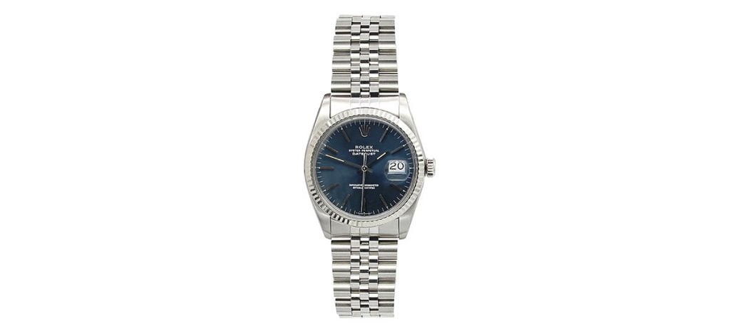 Rolex Datejust Ref. 16014- Blue Dial