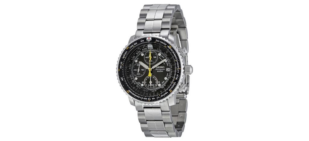 Seiko Flightmaster SNA411 Quartz Chronograph