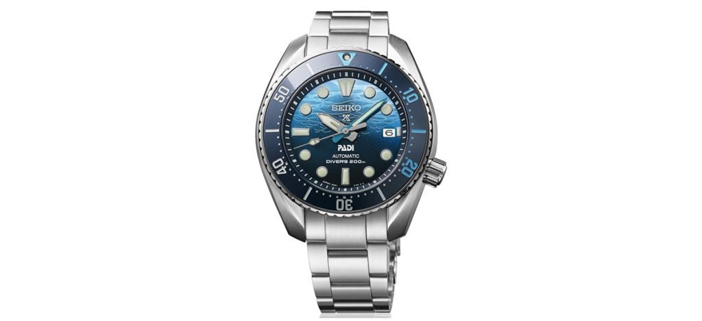 11. Seiko Prospex PADI “Great Blue” Sumo SPB375