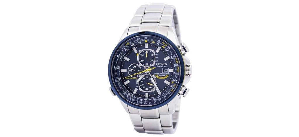 12.  CITIZEN WORLD CHRONOGRAPH ATOMIC TIMEKEEPING REF. AT8020-54L