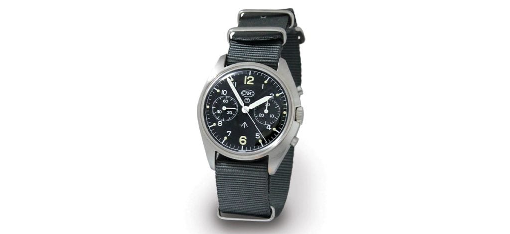 14. CWC Pilot Chronograph Limited Edition Valjoux 7733