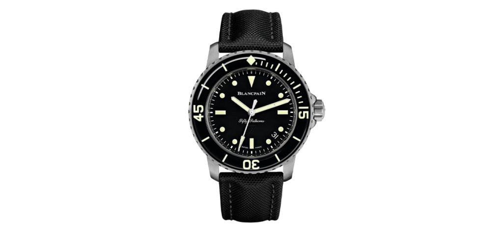 17. Blancpain Fifty Fathoms “Nageurs de Combat” (ref. 5015E-1130-B52A)