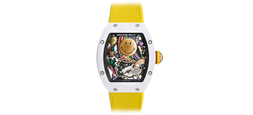 30. Richard Mille RM88 Automatic Winding Tourbillon Smiley