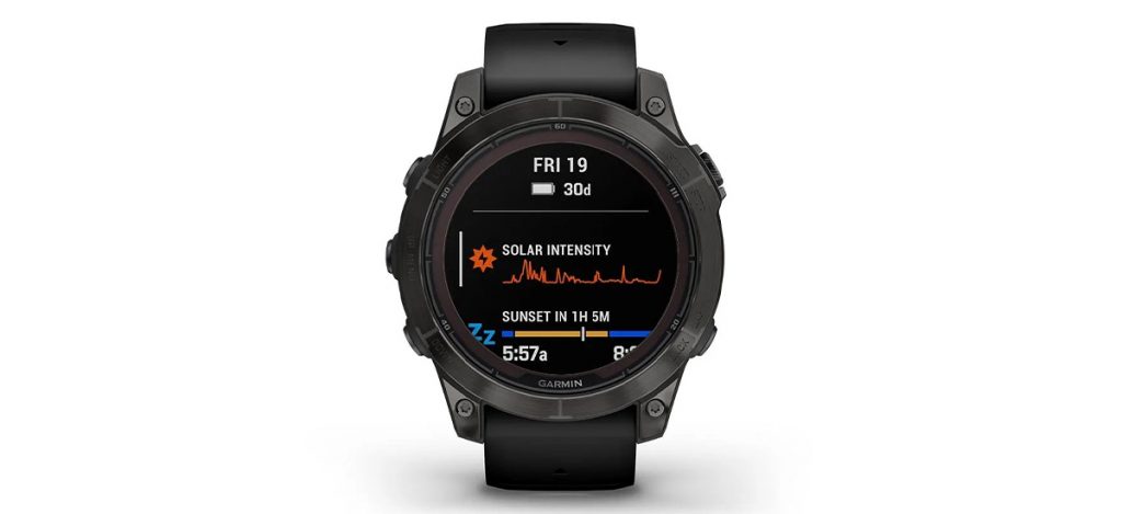 8. Garmin Fenix 7X Pro Sapphire Solar Edition