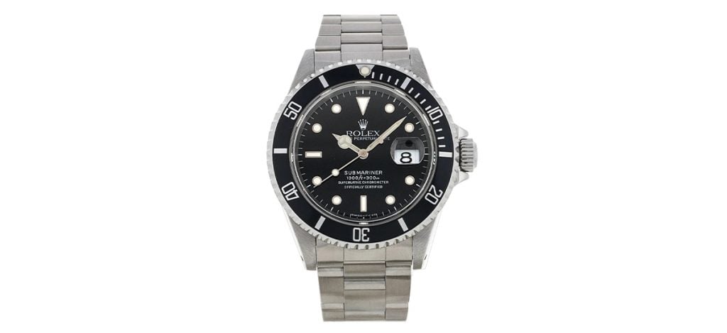 8. ROLEX SUBMARINER 16610