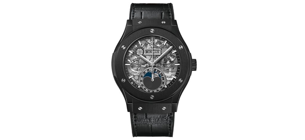 Hublot Classic Fusion Aerofusion Moonphase Black Magic (ref. 547.CX.0170.LR)